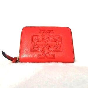 Tory Burch Zip Around Wallet with Keychain